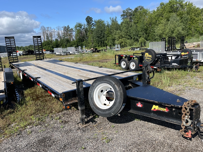 Cargo, Utility Trailers  2022 Miska 15 Ton Tandem Dually Equipment Trailer Photo